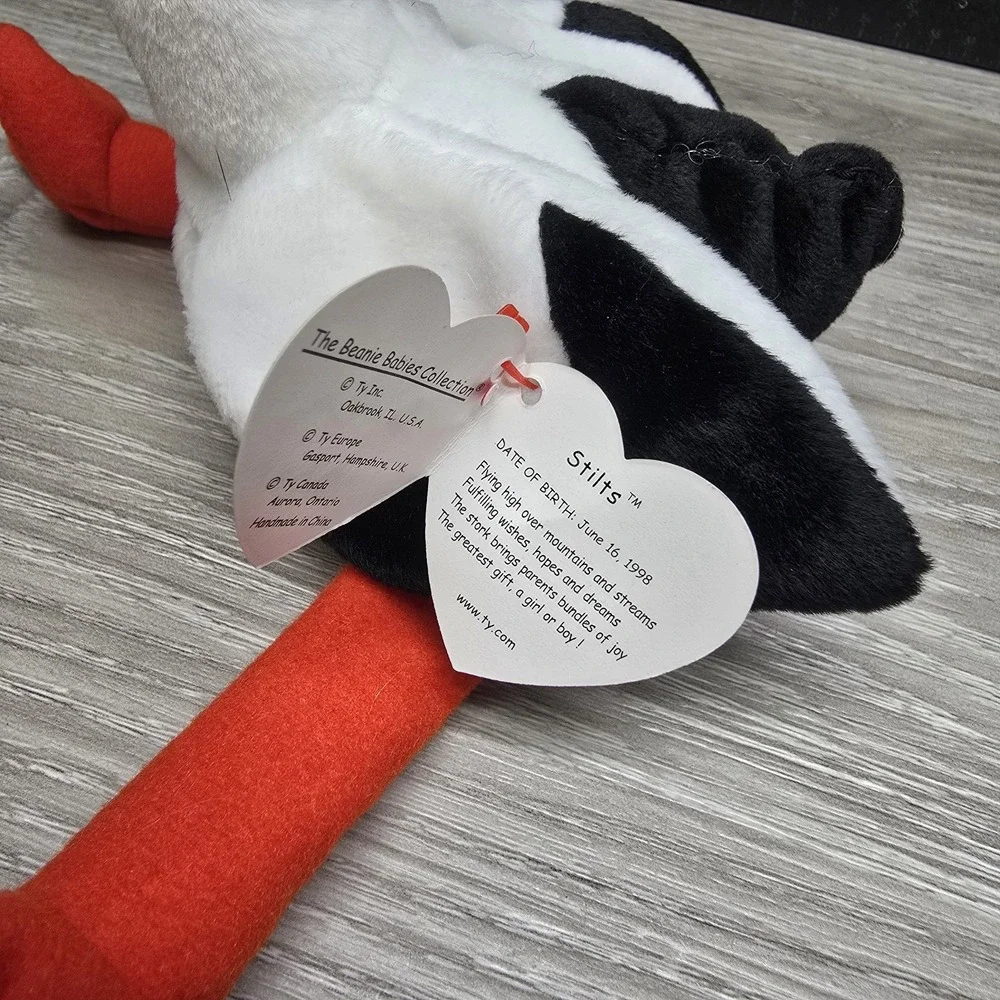 Beanie Babies Ty Stilts the Stork‎